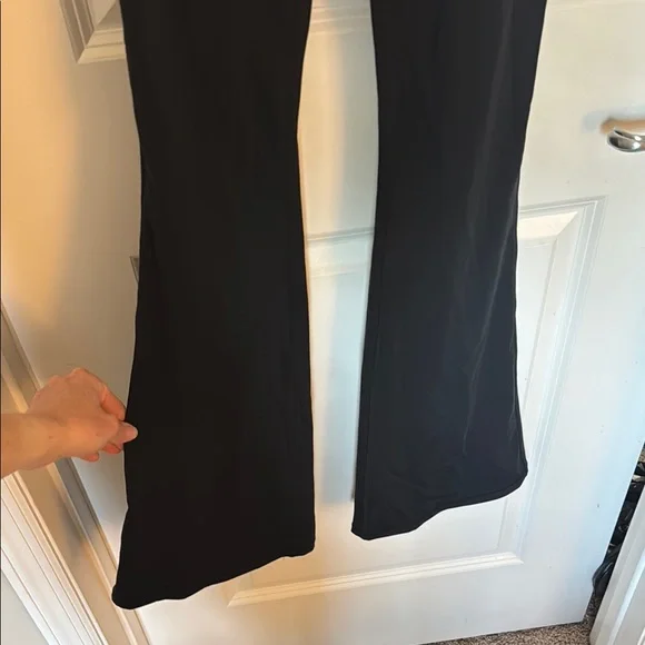 JoyLab Black bootcut Jumpsuit Sleek Spaghetti Straps - Picture 3 of 3